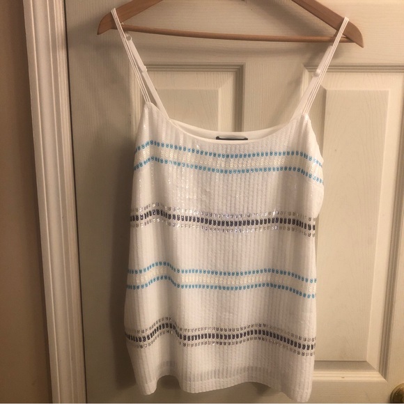 WHBM sparkle tank -size M  Beautiful, new with tags - Picture 3 of 16